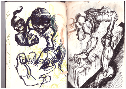 Sketchbook August 1995 - 10