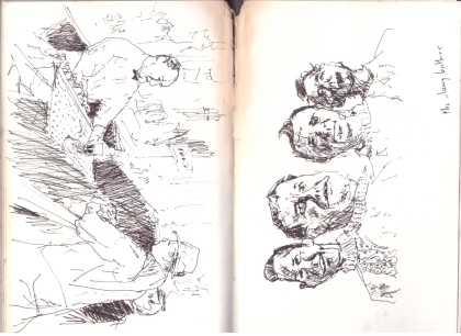 Sketchbook August 1995 - 96